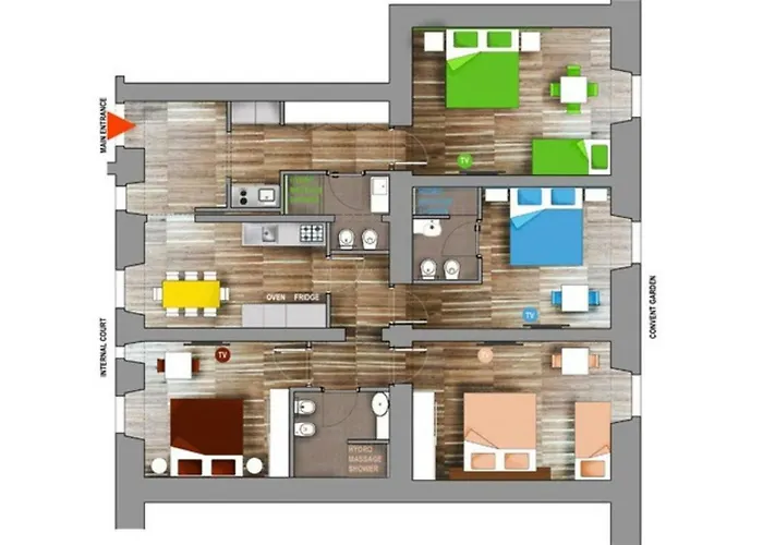 Wellnessinnrome Shortlet Apartment Rom